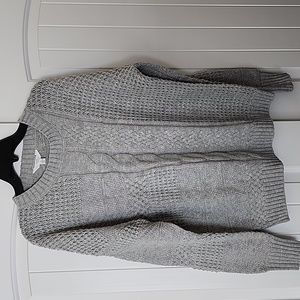Time and Tru Gray Knit Sweater